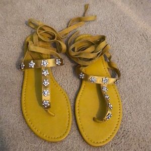 Kate Spade embellished sandals